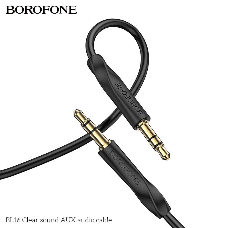 BOROFONE BL16 Clear sound 3.5 mm AUX cable NZ 3